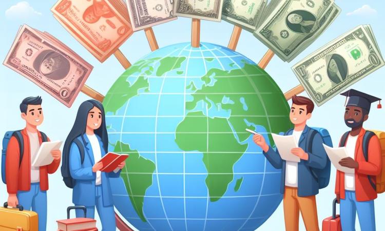 International Students comparing costs for destinations abroad